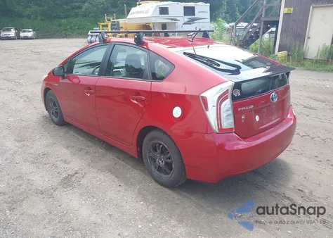 2012 Toyota Prius Two from USA, damaged, VIN JTDKN3DU5C1480253